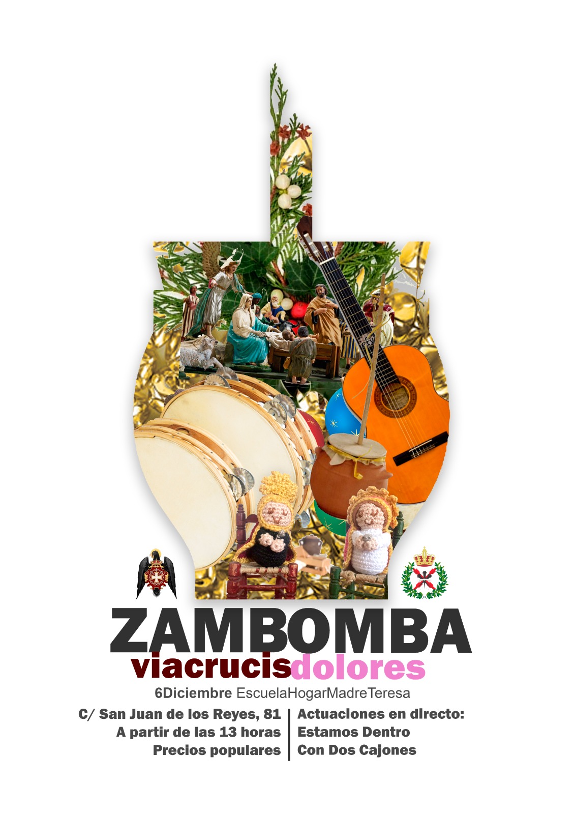Cartel Zambombá Dolores-Vía Crucis