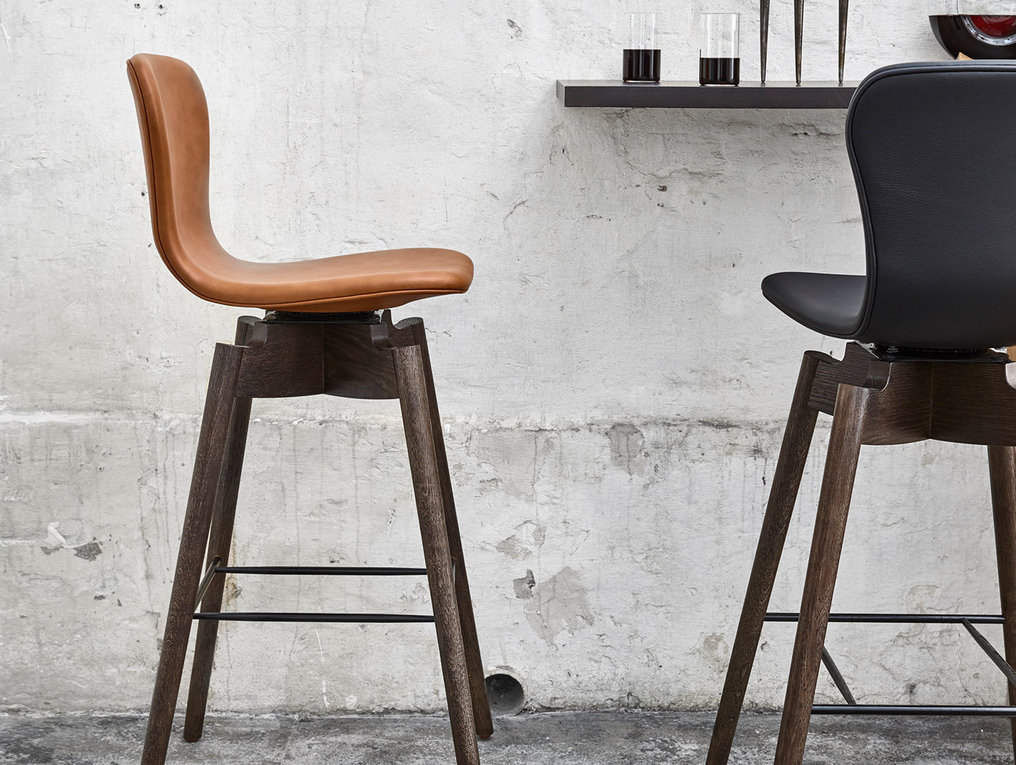 Shell Bar Stool Viaduct Furniture