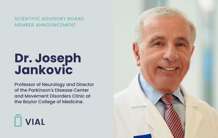 Vial adds Dr. Joseph Jankovic to Neurology CRO Advisory Board
