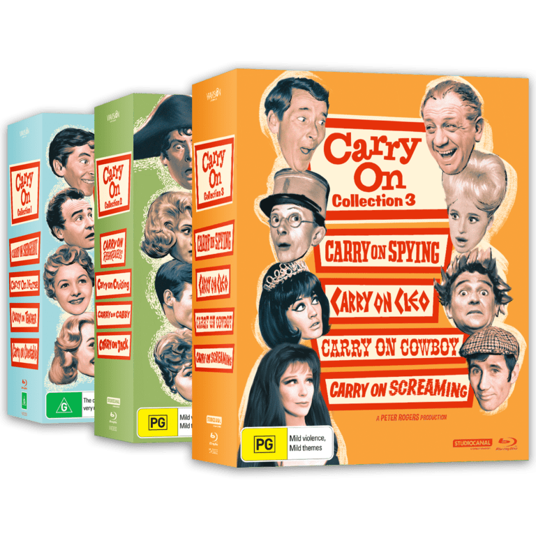 Carry On... Film Collection 1 3 Bluray Bundle Via Vision