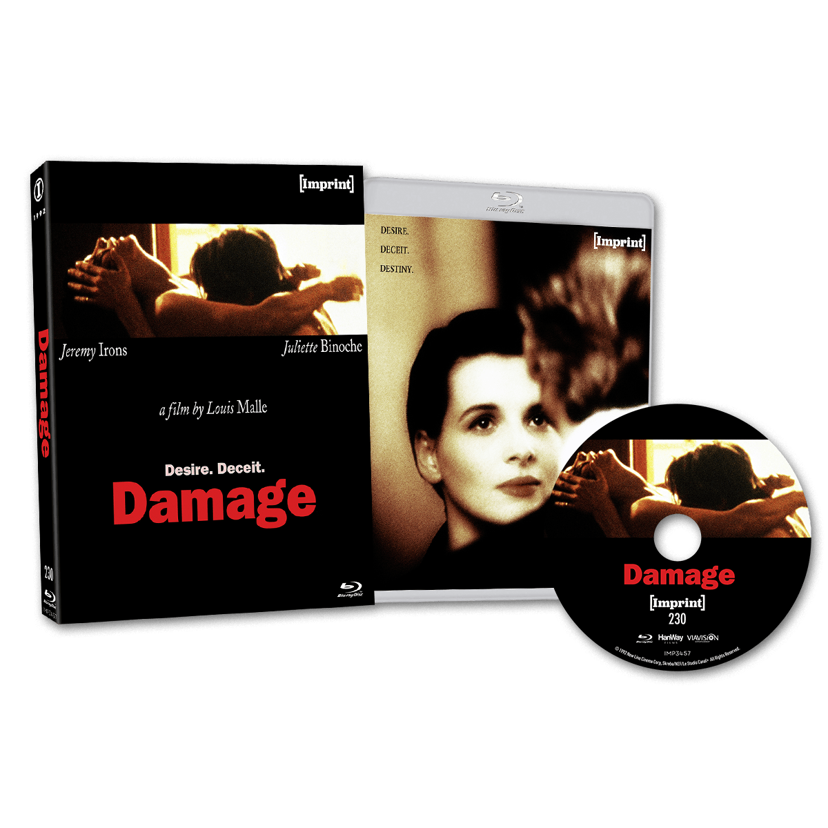Damage (1992) Imprint Collection 230 Via Vision Entertainment