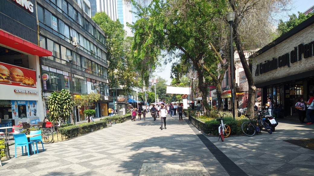 Virtual Tour of Zona Rosa in Mexico City