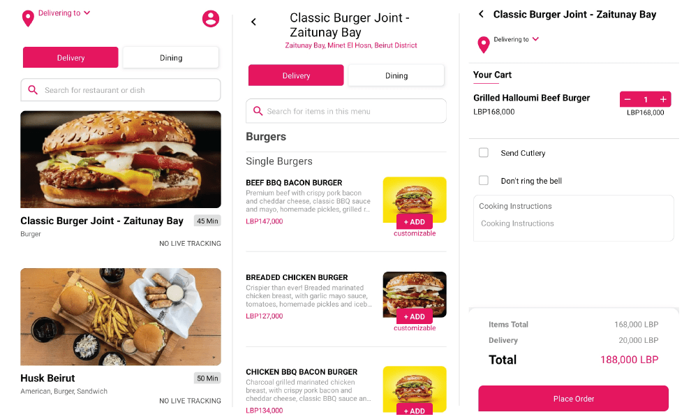 Gozilla Food Delivery Business, Great Zomato Alternative For Lebanon