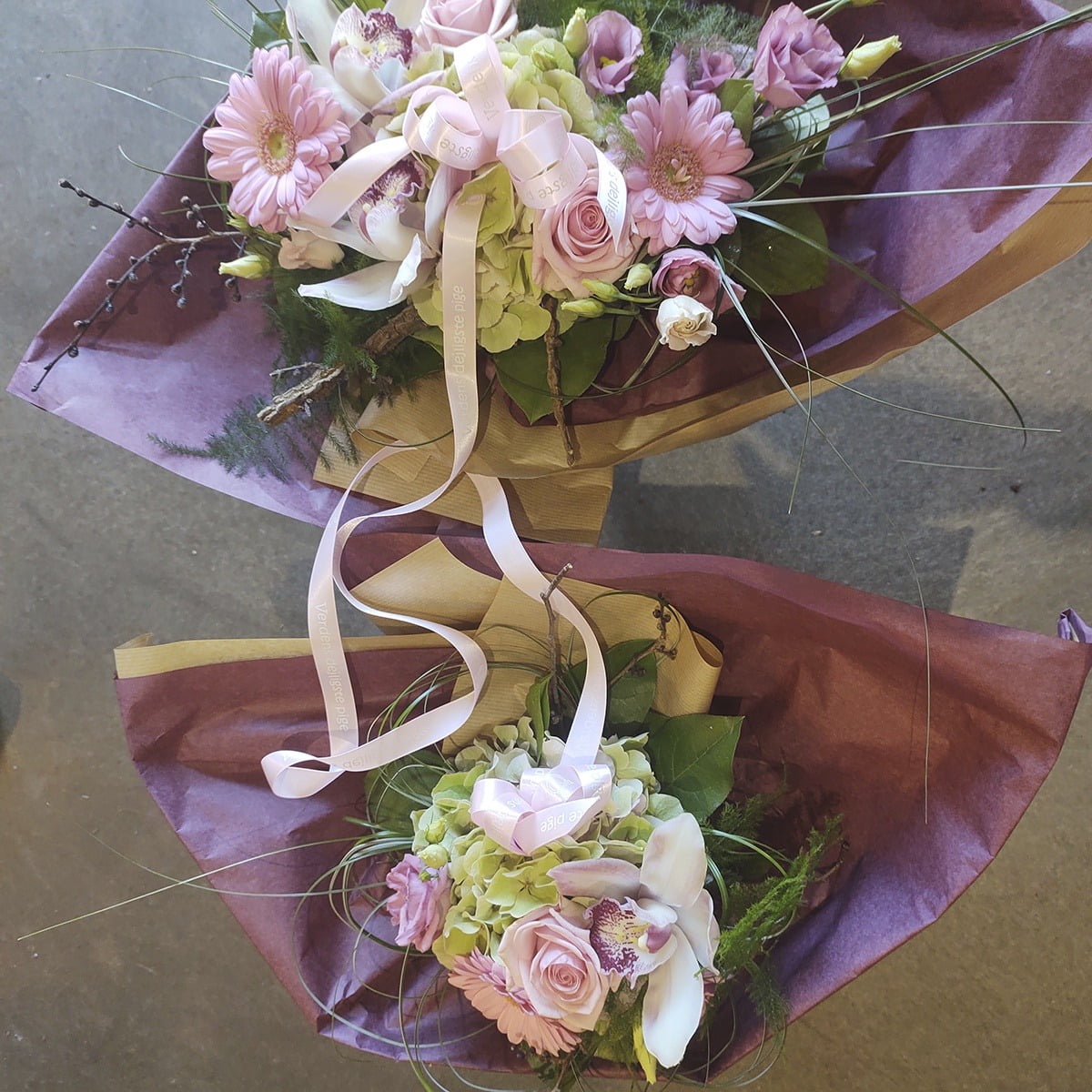 Mor Barn Buket Lykønsk den nybagte mor » Blomster