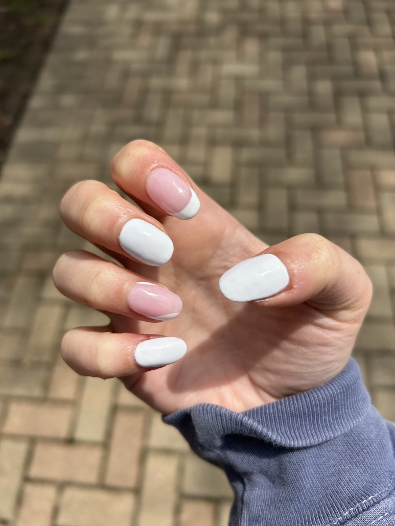 Short White Nails Simple Design Vibrant Guide