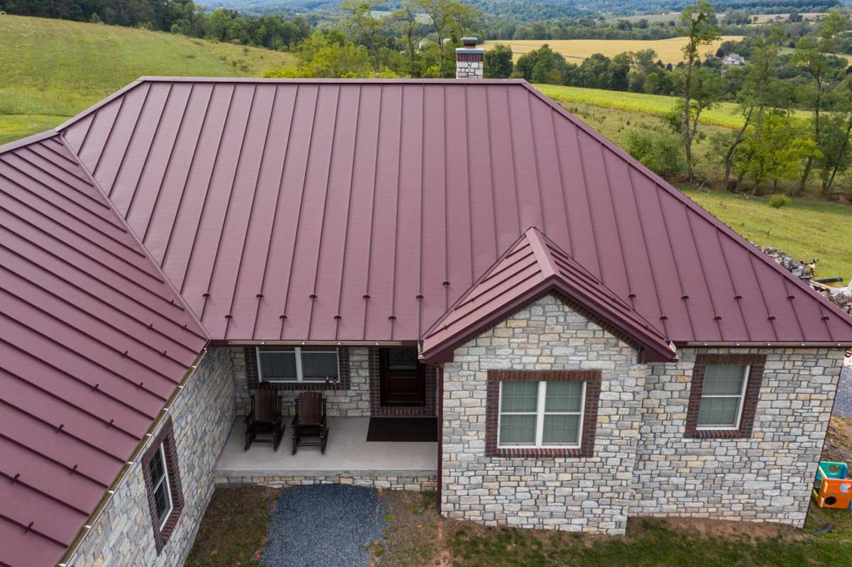 Standing Seam Metal Roofing Vibrant Roofing LLC