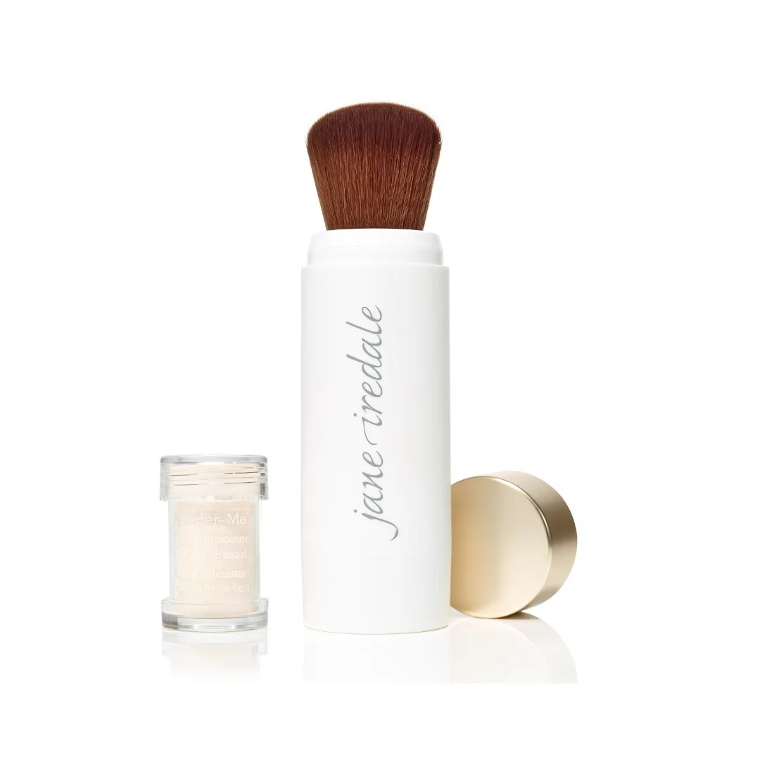Powder Me SPF Refillable Brush Translucent Vibrant Vitalité