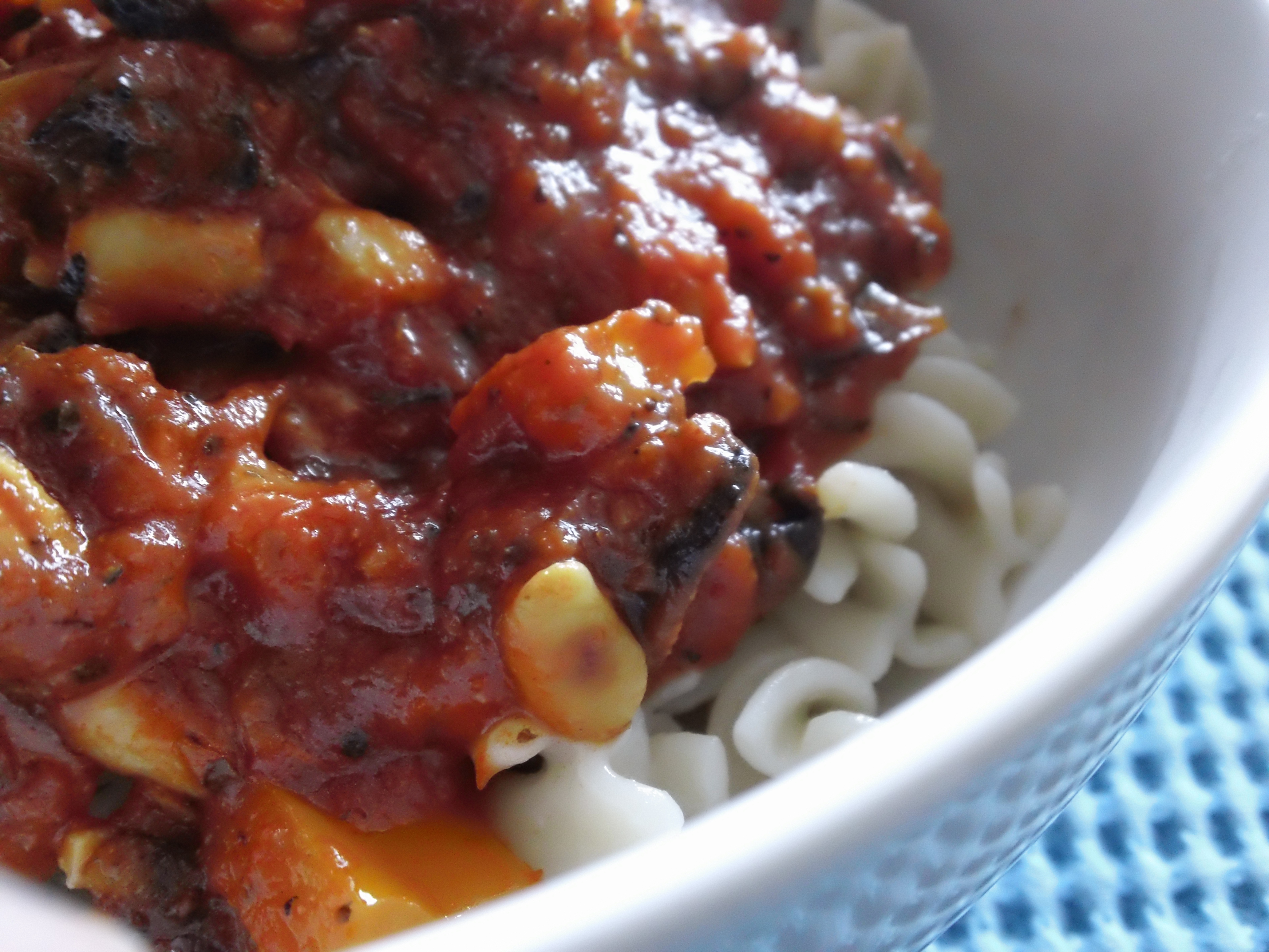 quick meals tempeh bolognese pasta Vibrant Wellness Journal