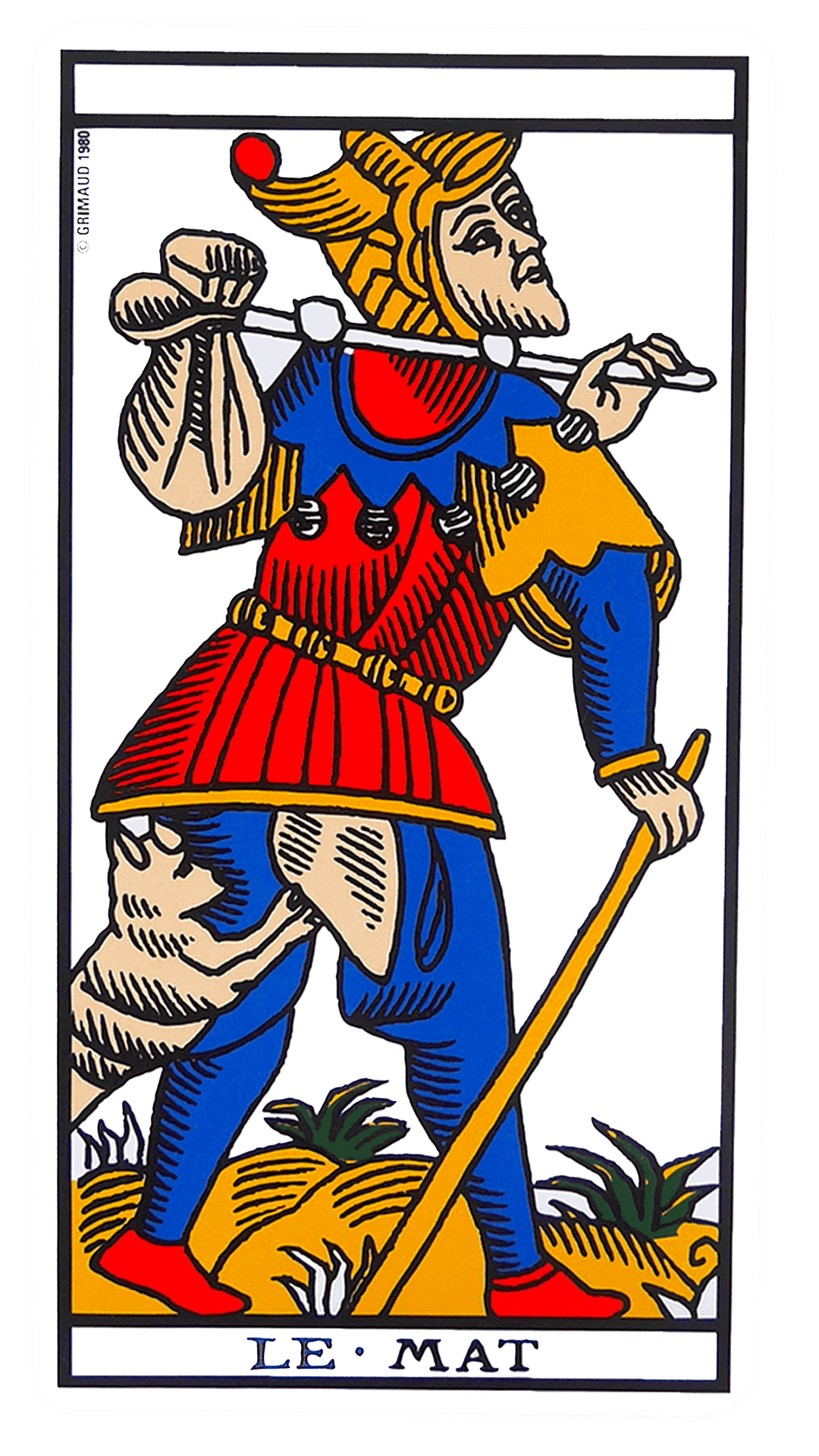 Le Mat dans le Tarot de Marseille Signification, Interprétation