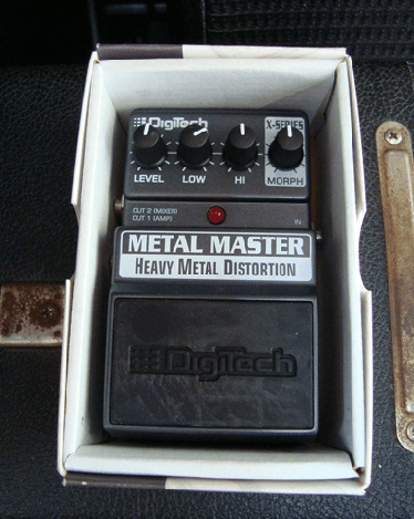 Digitech metal master - vibrato