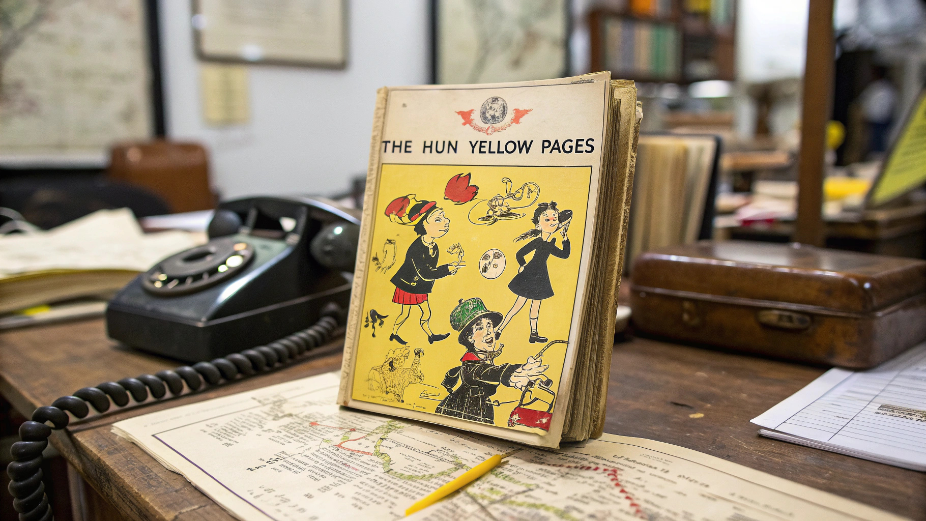 The Hun Yellow Pages: Exploring the Outdoors of a Vintage Adult