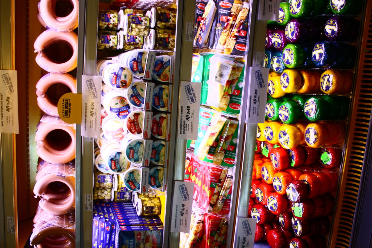 Compras nos supermercados em Aruba e Curaçao