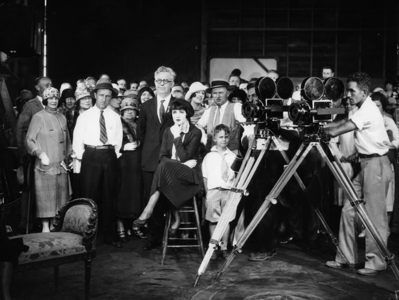 Behind the scenes on a movie set – 1926 – BEGUILING HOLLYWOOD