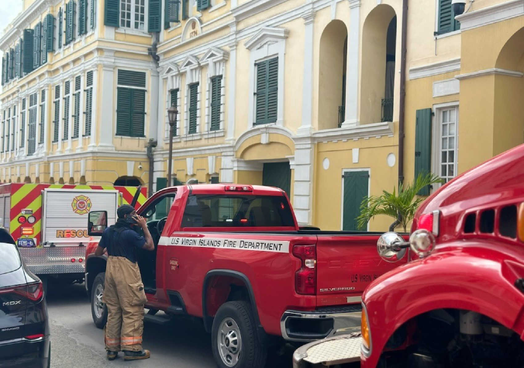 Government House Staff Evacuated Due to Smoke Conditions; Lt. Governor