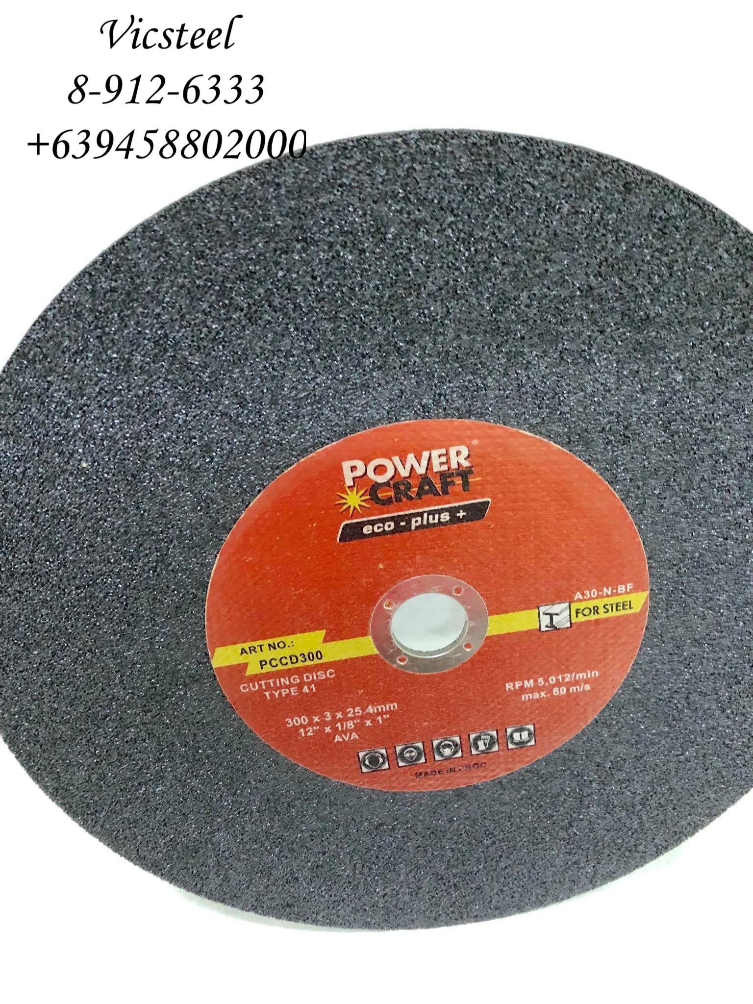 Powercraft Cutting Disc / Cutoff Wheel Vicsteel