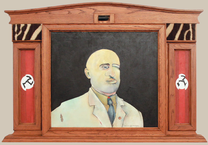 Sculpture Mnr Die Ware Jakob (‘The Genuine Article’) 1986–1990 by Victor Gordon