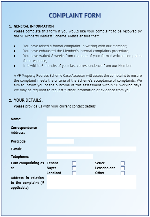 Letting Agencies Victoria Forms