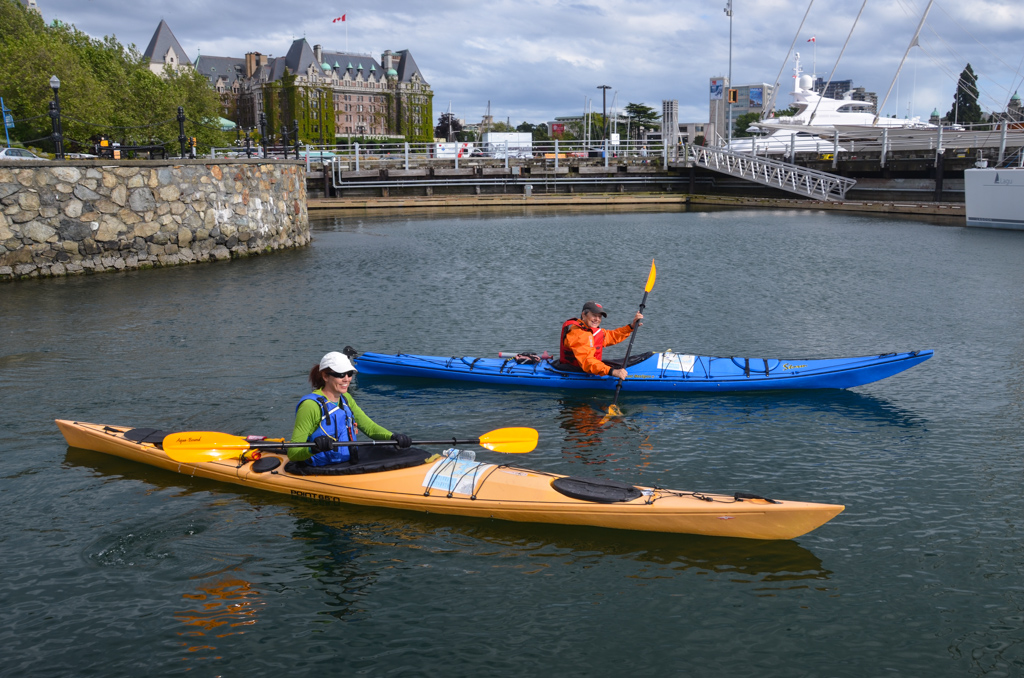 Kayaking in Victoria's Inner Harbour • Victoria Kayak Tours & Rentals