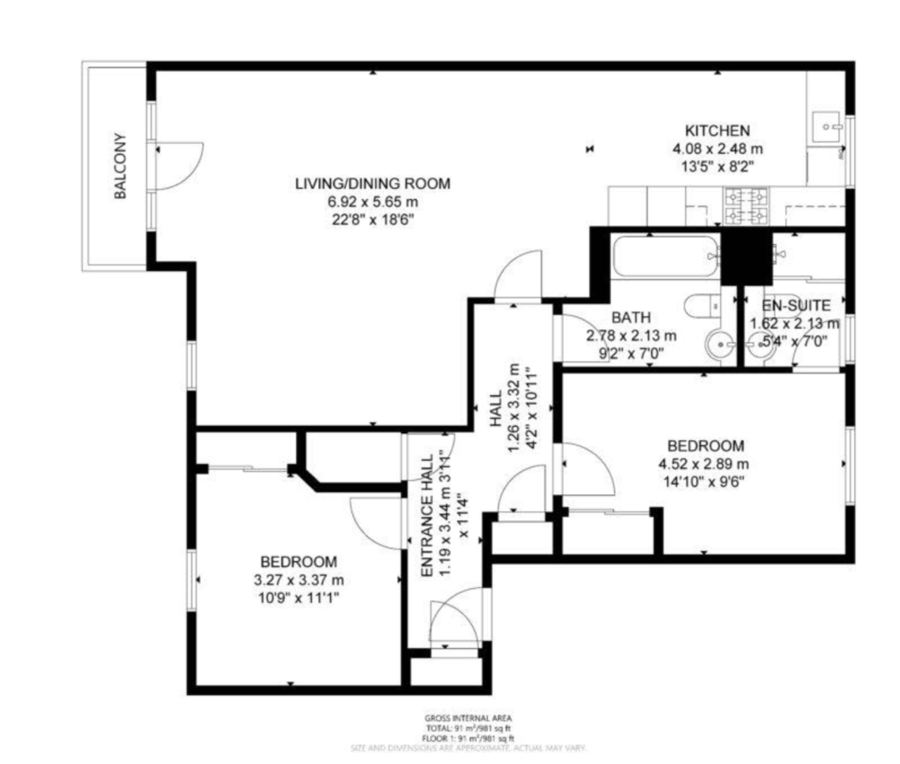 2 Bedroom Flat To Let in Cairnhill View, Bearsden, G61 1RP Victoria