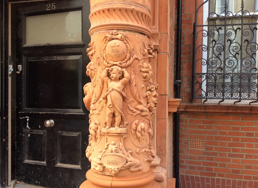 Sir Edgar Boehm's House, 25 Wetherby Gardens, South Kensington, by