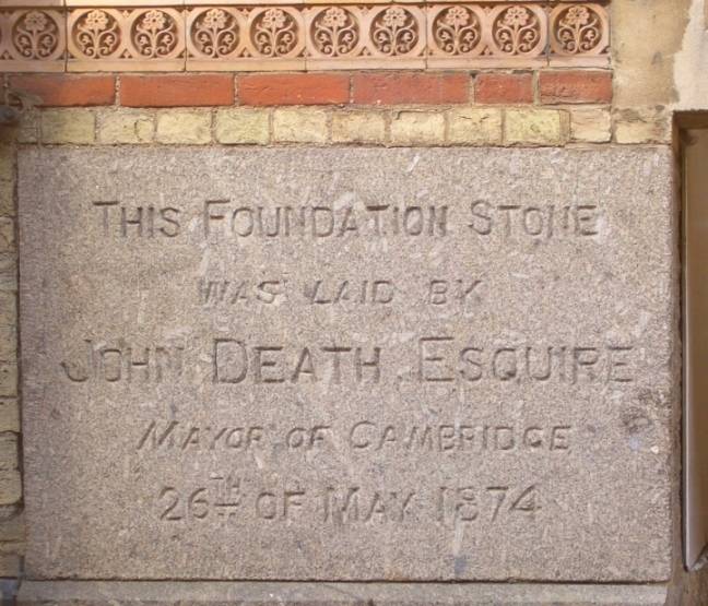 Corn Exchange, Cambridge, by Richard Reynolds Rowe, F.S.A., R.I.B.A. (182499)