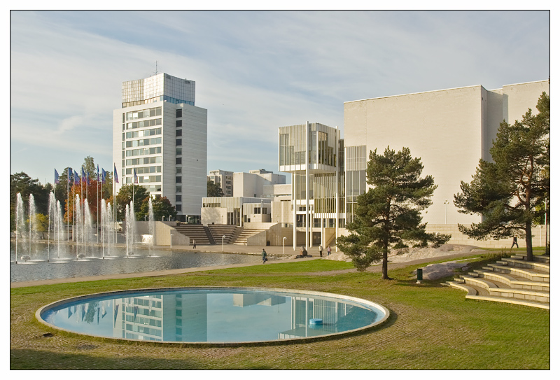 Tapiola, Finland mixed housing development