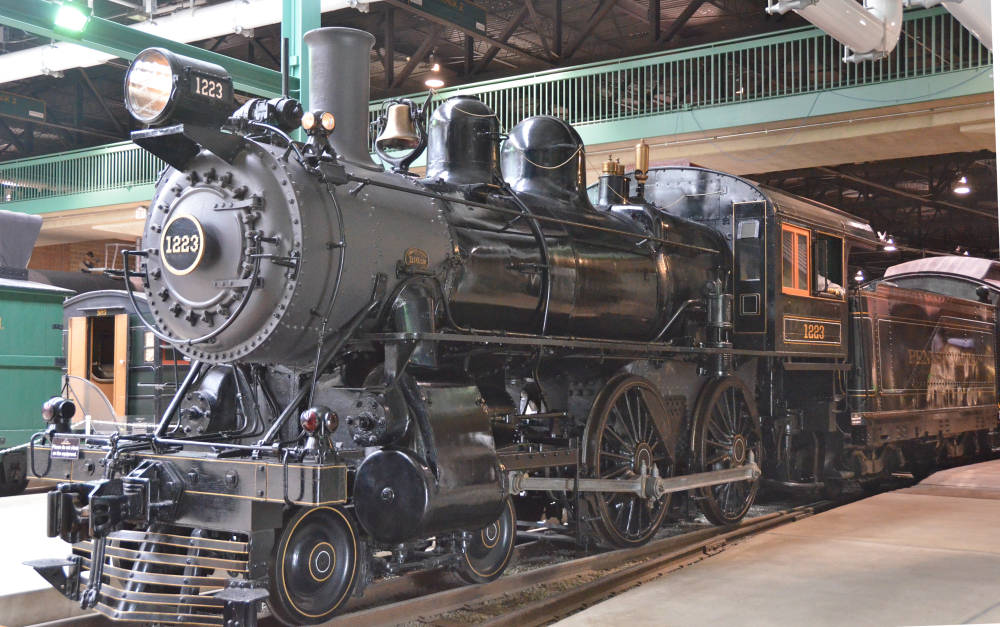 Pennsylvania Railroad No. 1223, a 440 American, Railroad Museum of