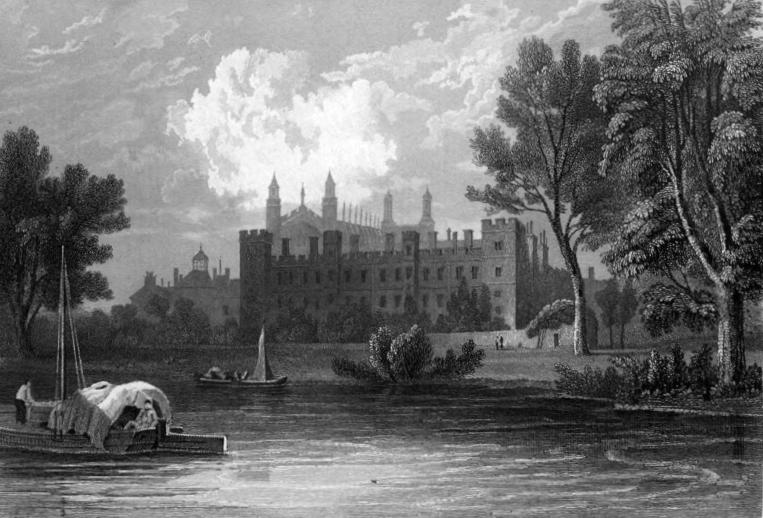 "Eton College" from "80 Picturesque Views of the Thames and Medway"