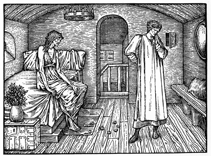 The Tale of the Wife of Bath by Sir Edward Coley BurneJones, Bt ARA