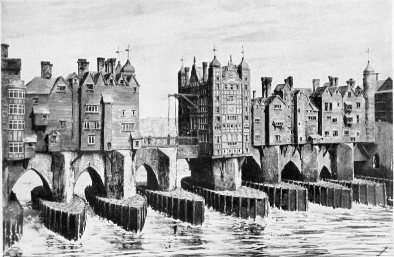 Reconstructions of Old London Bridge