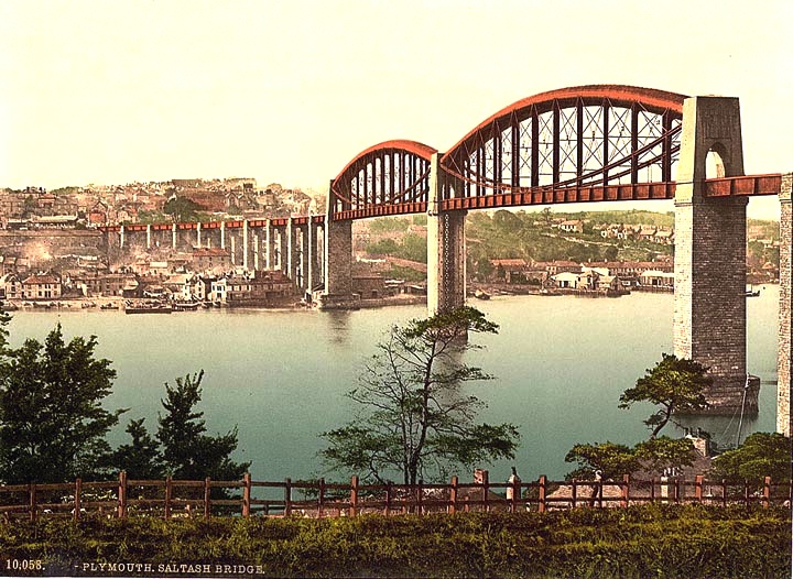 Saltash Bridge, Plymouth, England