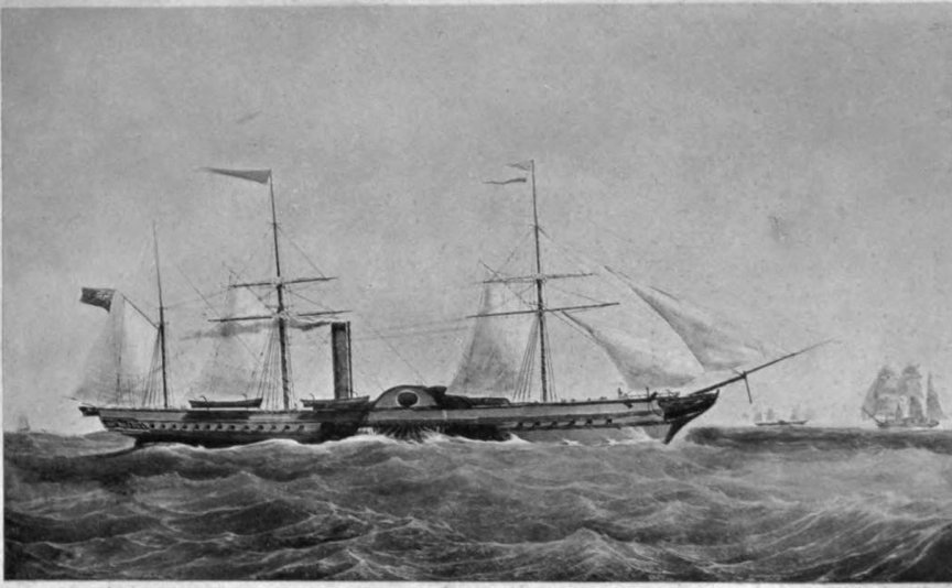 The Paddle Steamer “Britannia” (1840) — the first Cunard liner