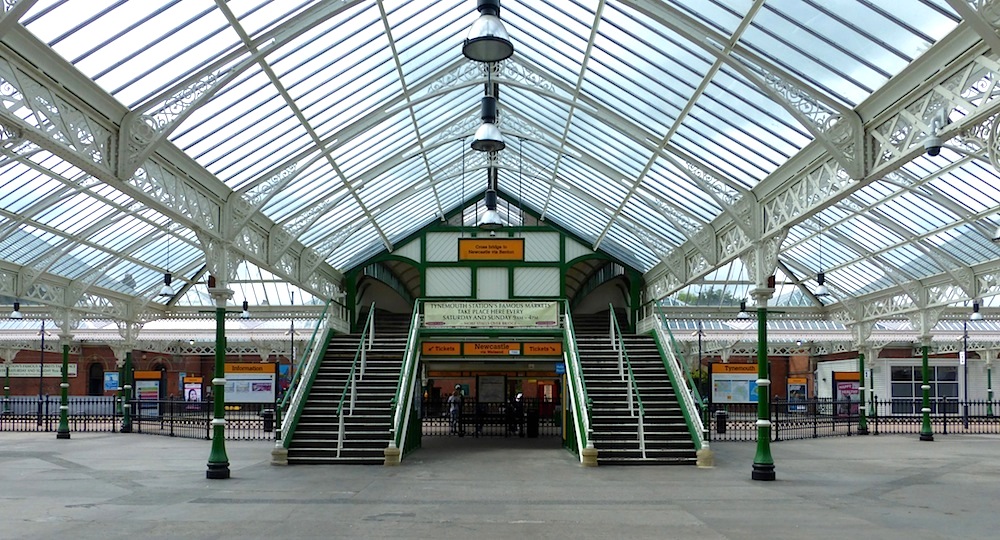 Tynemouth Station, Northumberland (1882)