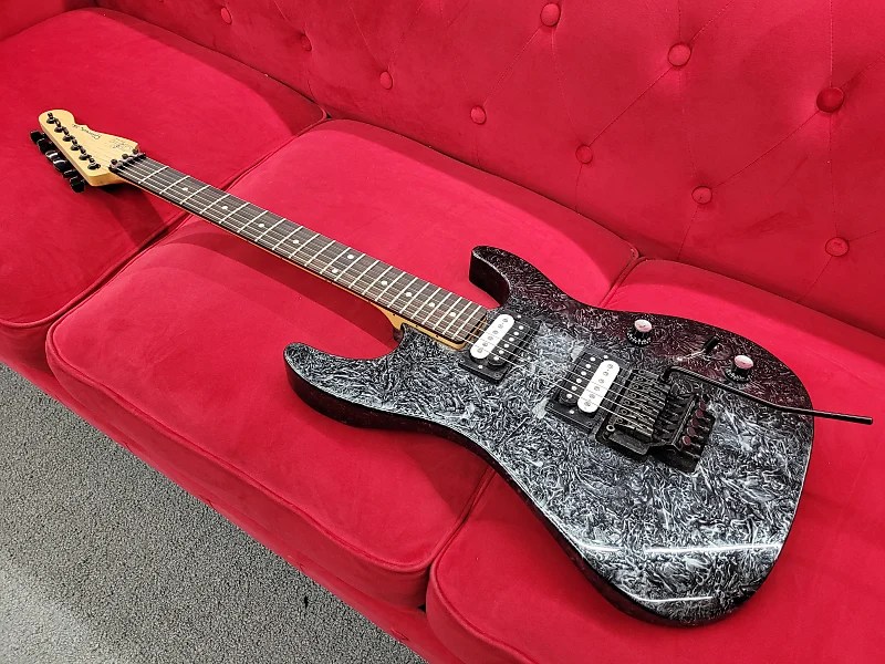 G and L Climax XL HH 1990s Black Silver Swirl Used 999.99 + 75