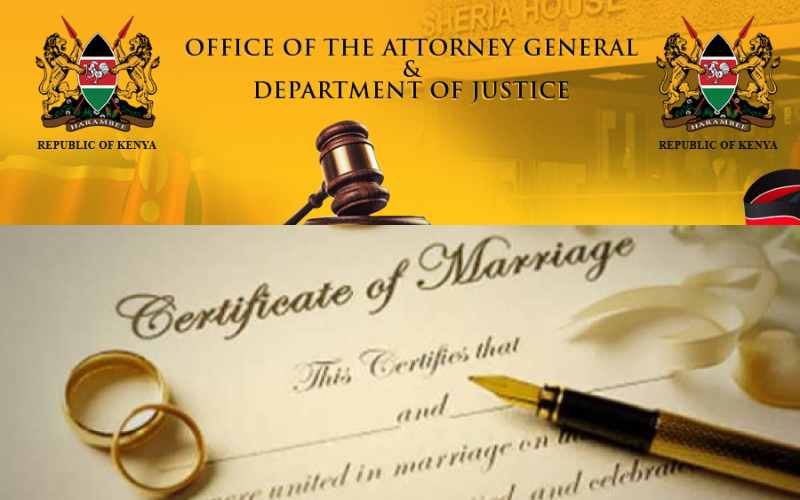 Civil Marriage Process In Kenya
