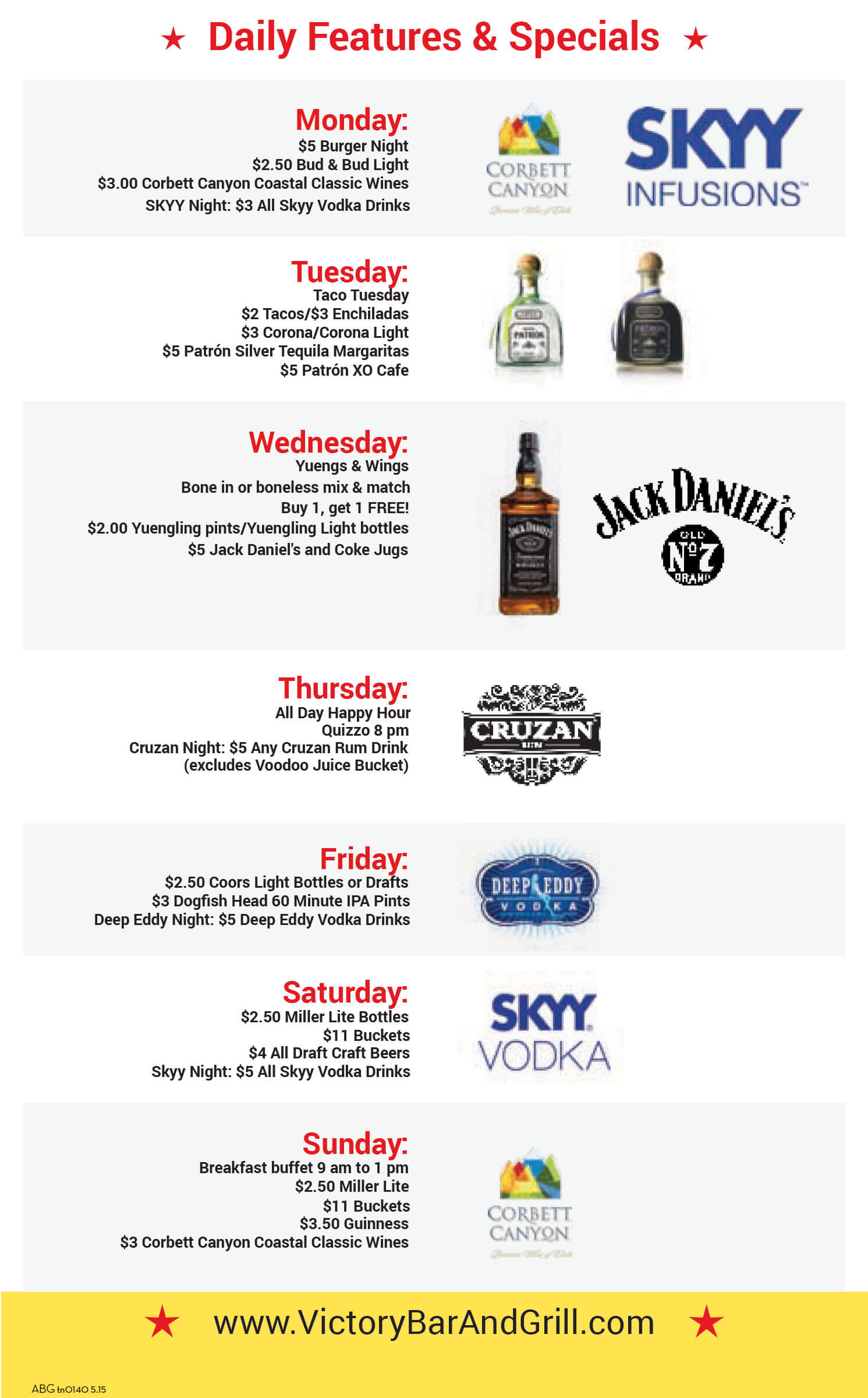 drinks Victory Bar and Grill West Berlin, NJ Voted BEST Sports