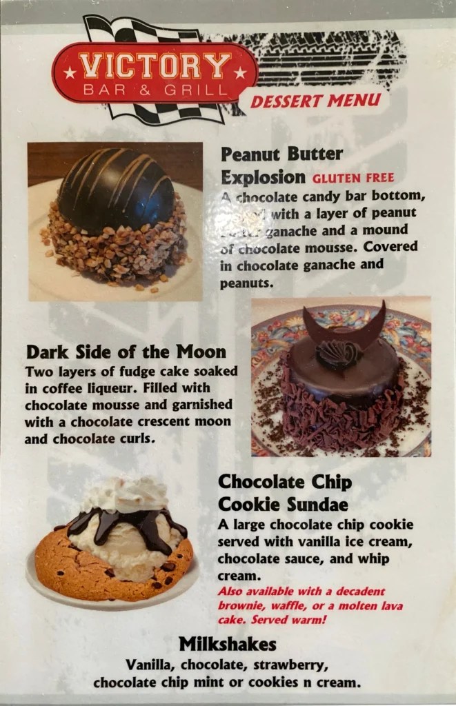 Desserts and Specialty Drinks Victory Bar and Grill West Berlin, NJ