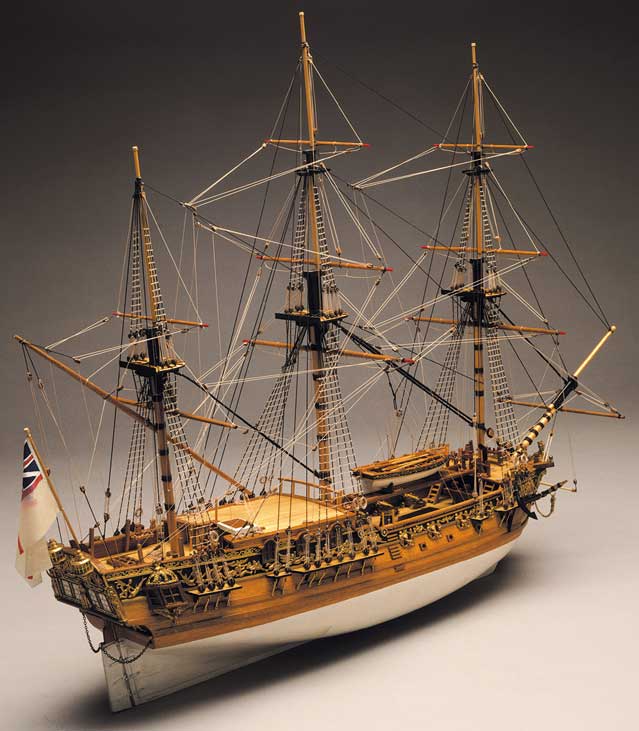 Ship model Royal Caroline, wooden kit Panart