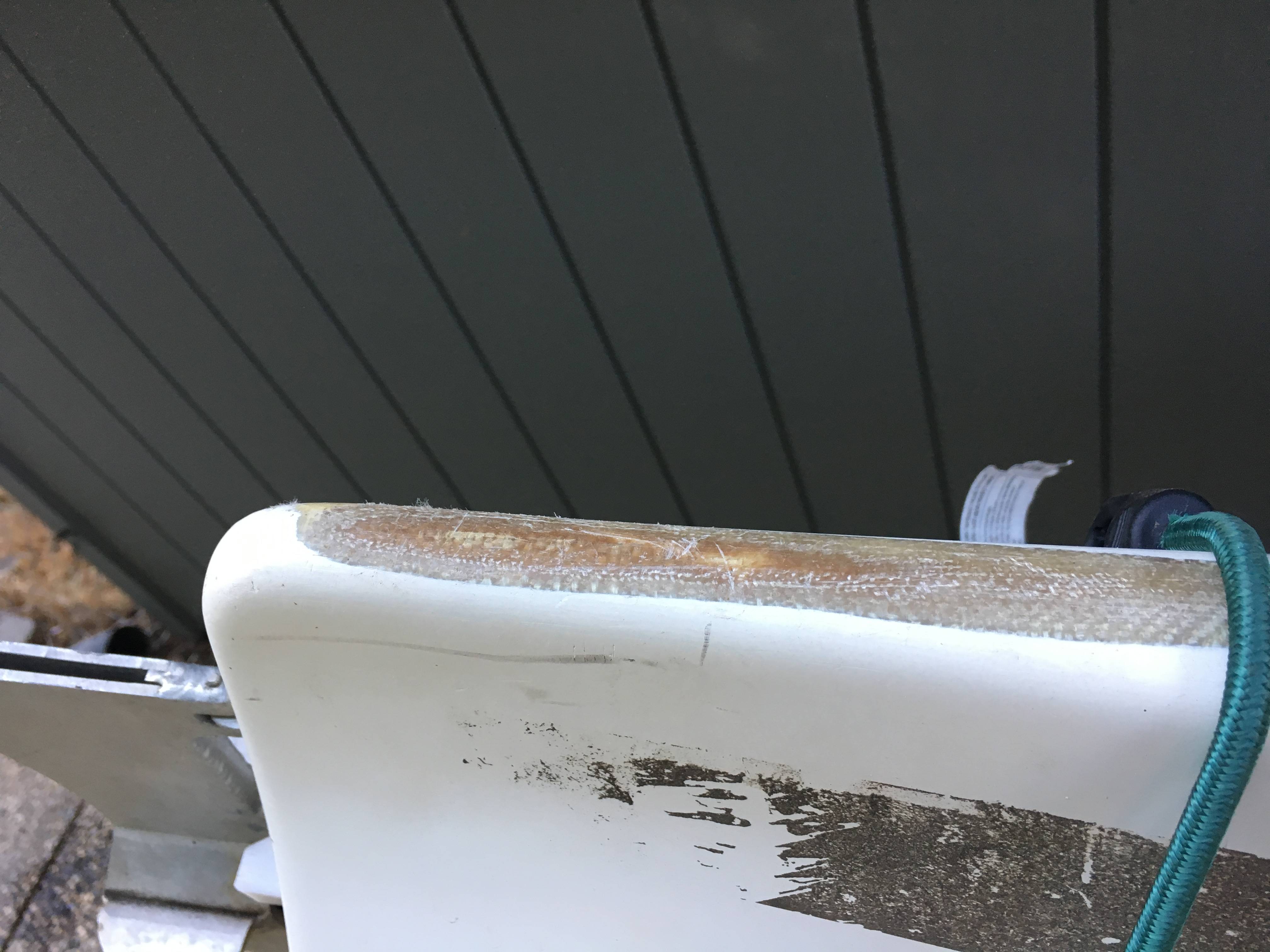 How To Repair A Fiberglass Canoe Keel Rapids Riders Sports