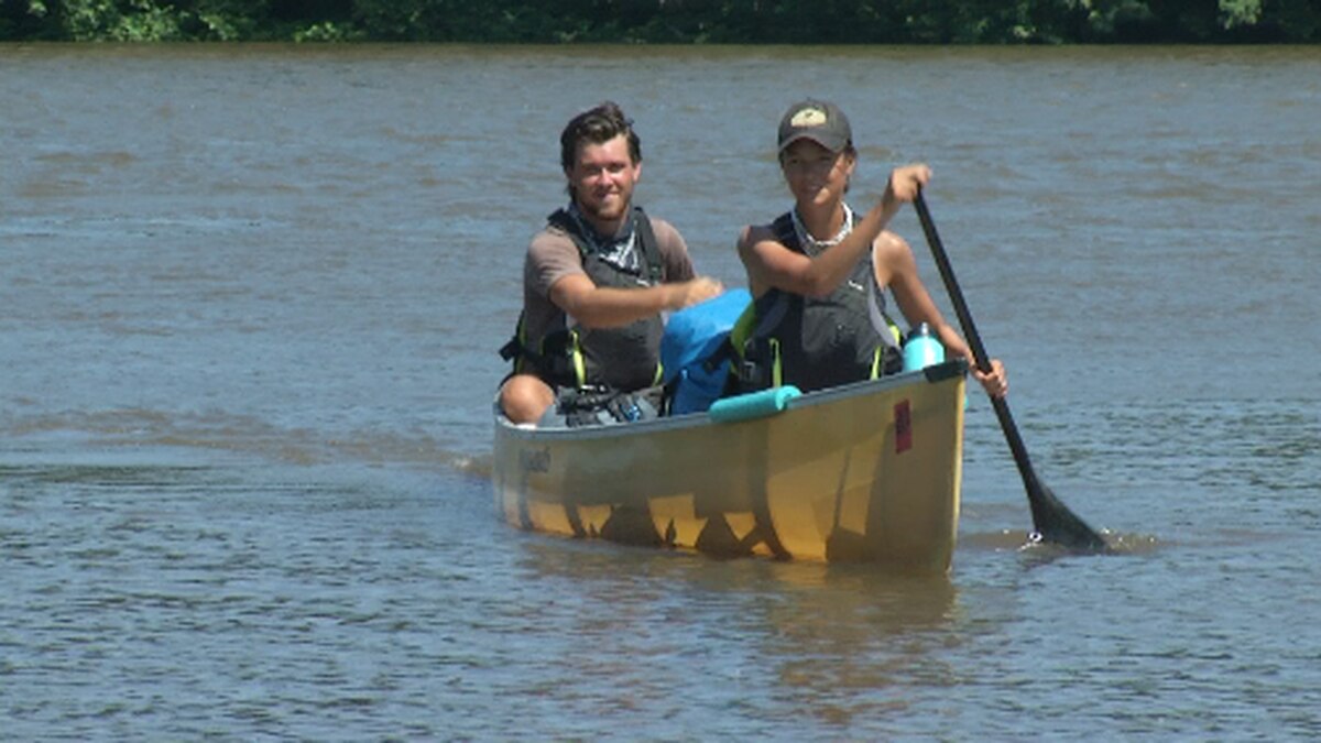 Canoeing The Mississippi River Rapids Riders Sports