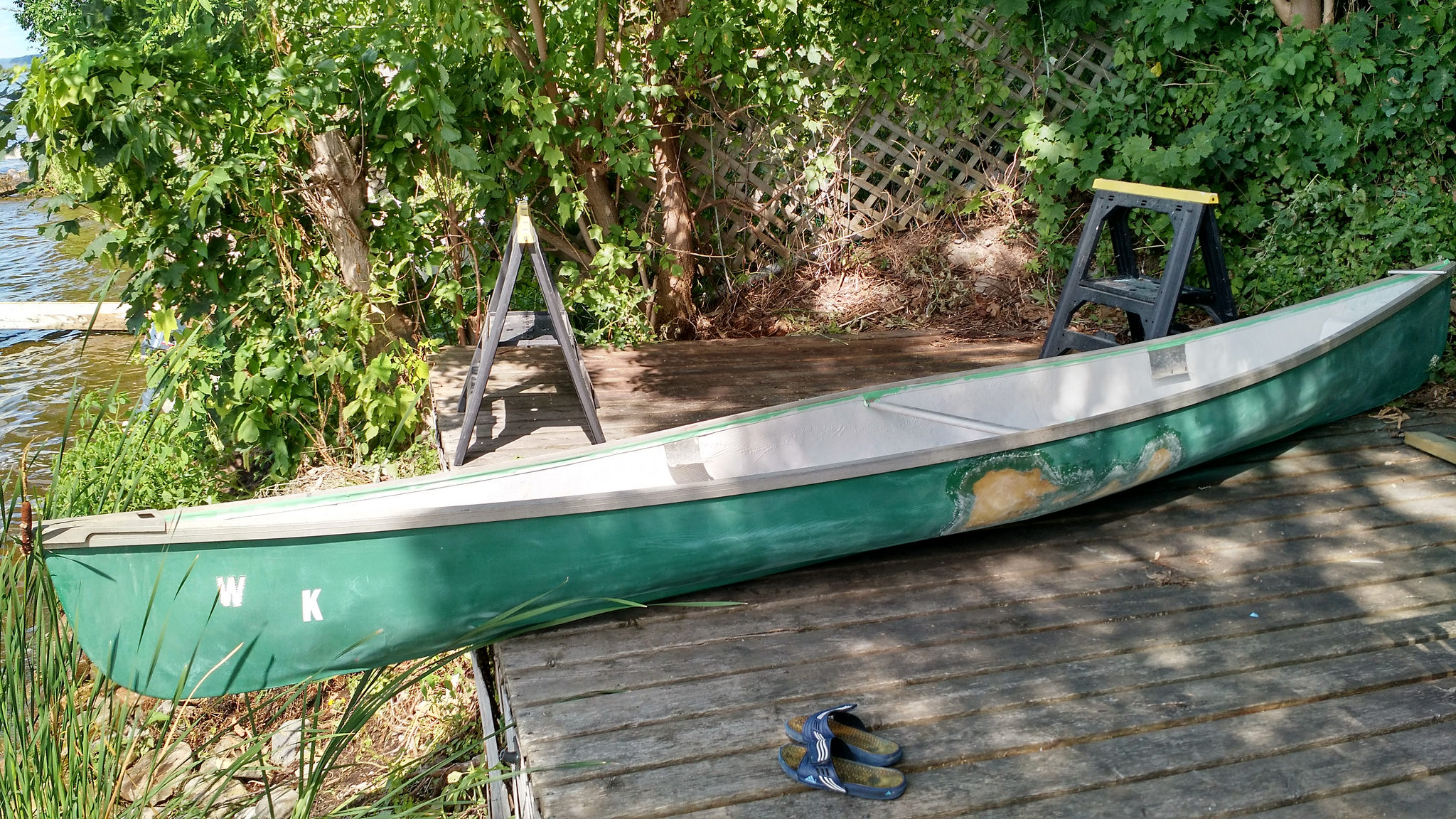 How To Mix Fiberglass For Canoe Repairs Rapids Riders Sports