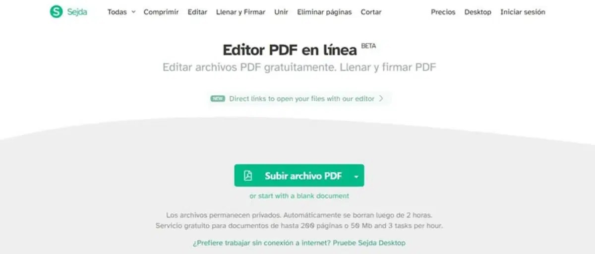 Editar un PDF en línea sin tener programas instalados VidaBytes
