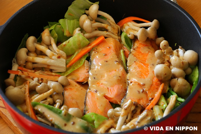 VIDA EN NIPPON Salmon chan chan yaki recipe! Steamed fried salmon