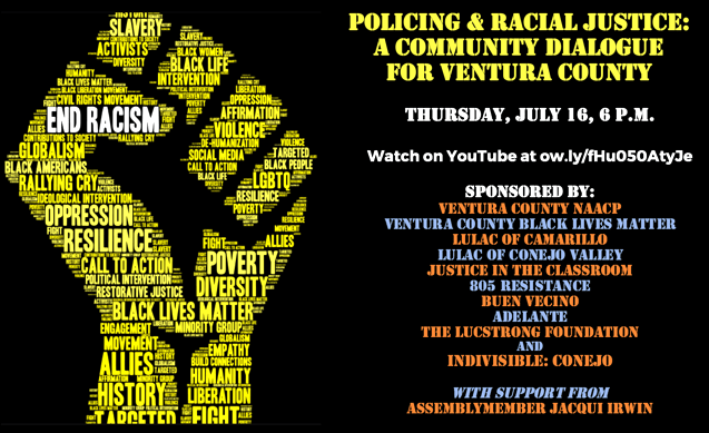 Ventura County Events 21 July 2023 Ventura County forum to address policing and racial justice, reform and