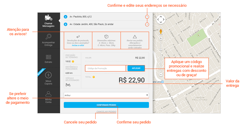 Loggi, um aplicativo para entregas rápidas vida organizada