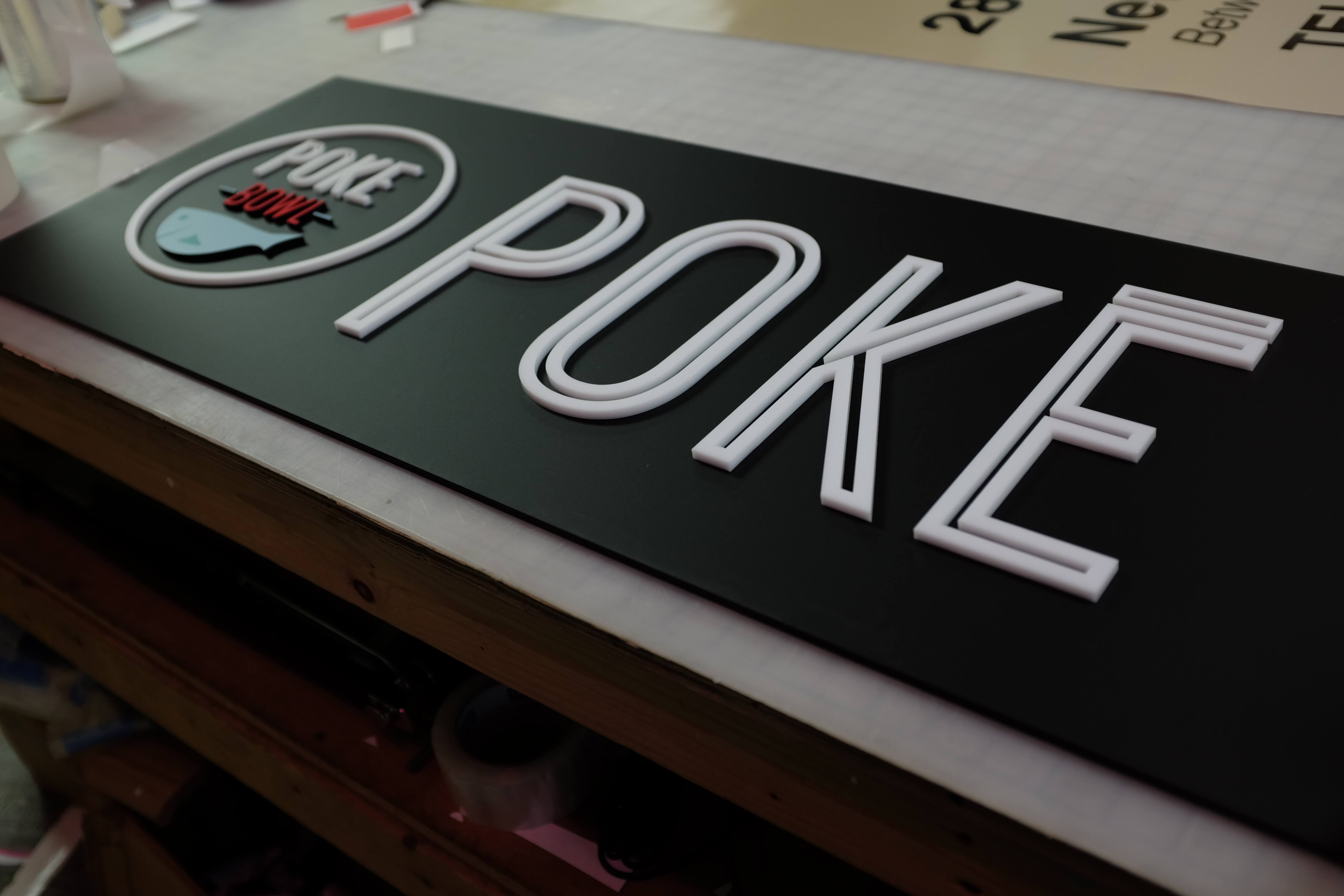 Laser Cut Signs for Business Laser Cut Letters Vida Signs