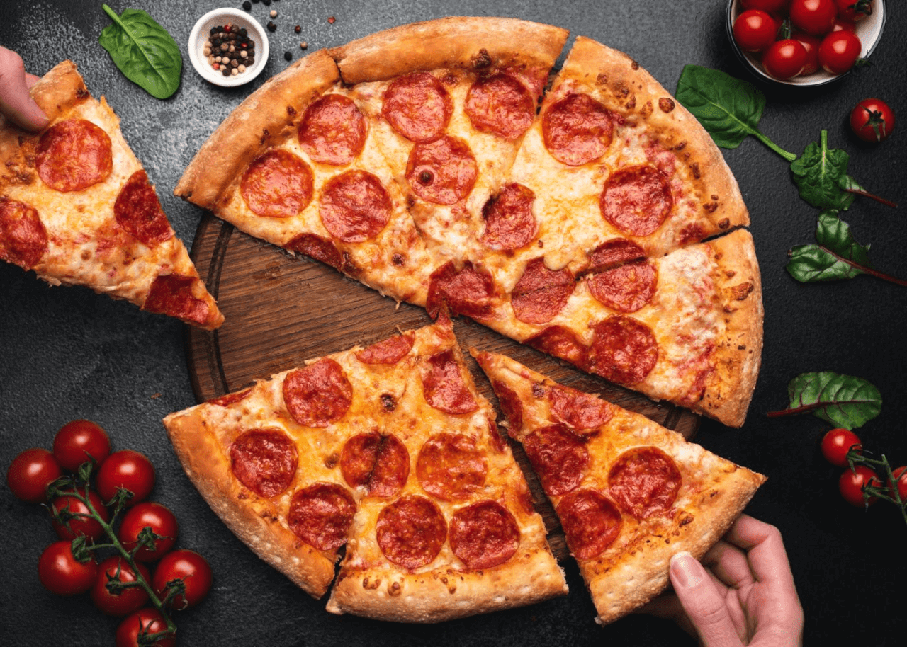 Pizza tem 281 calorias. Será que engorda ou emagrece? Guia da Caloria