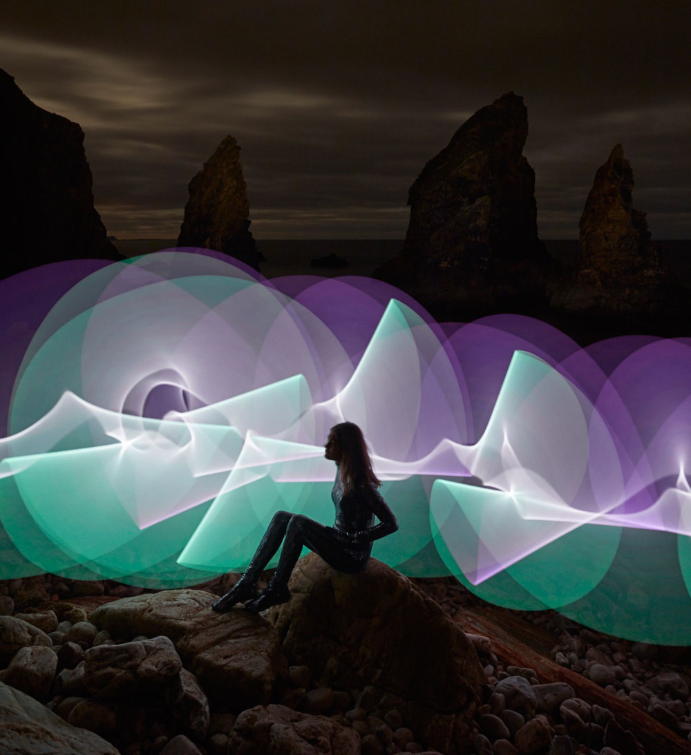 Ethereal Light Paintings Illuminate Europe's Most Dramatic Natural