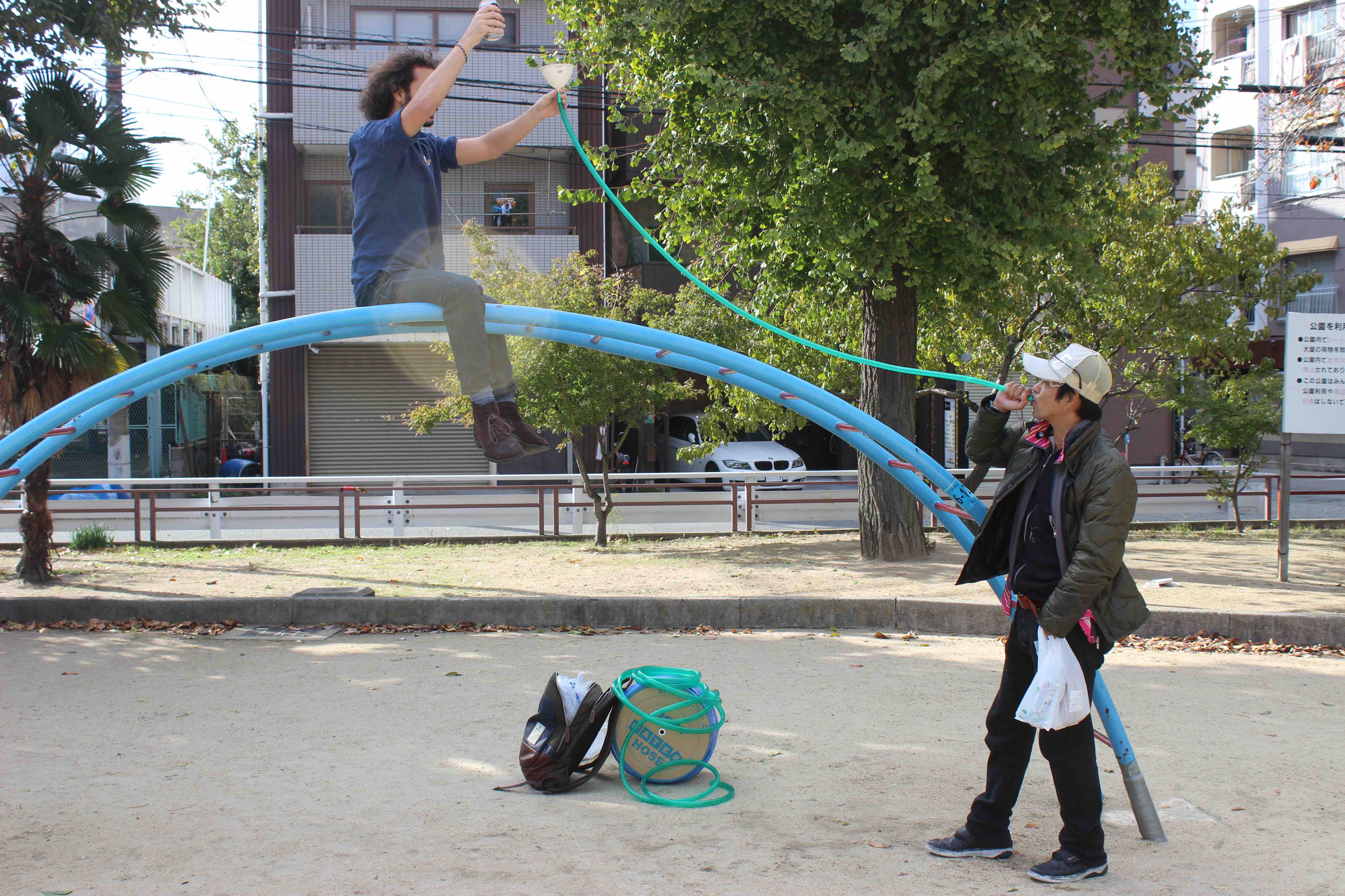 It's Schoolies So I Built the Longest Beer Bong in the History of the