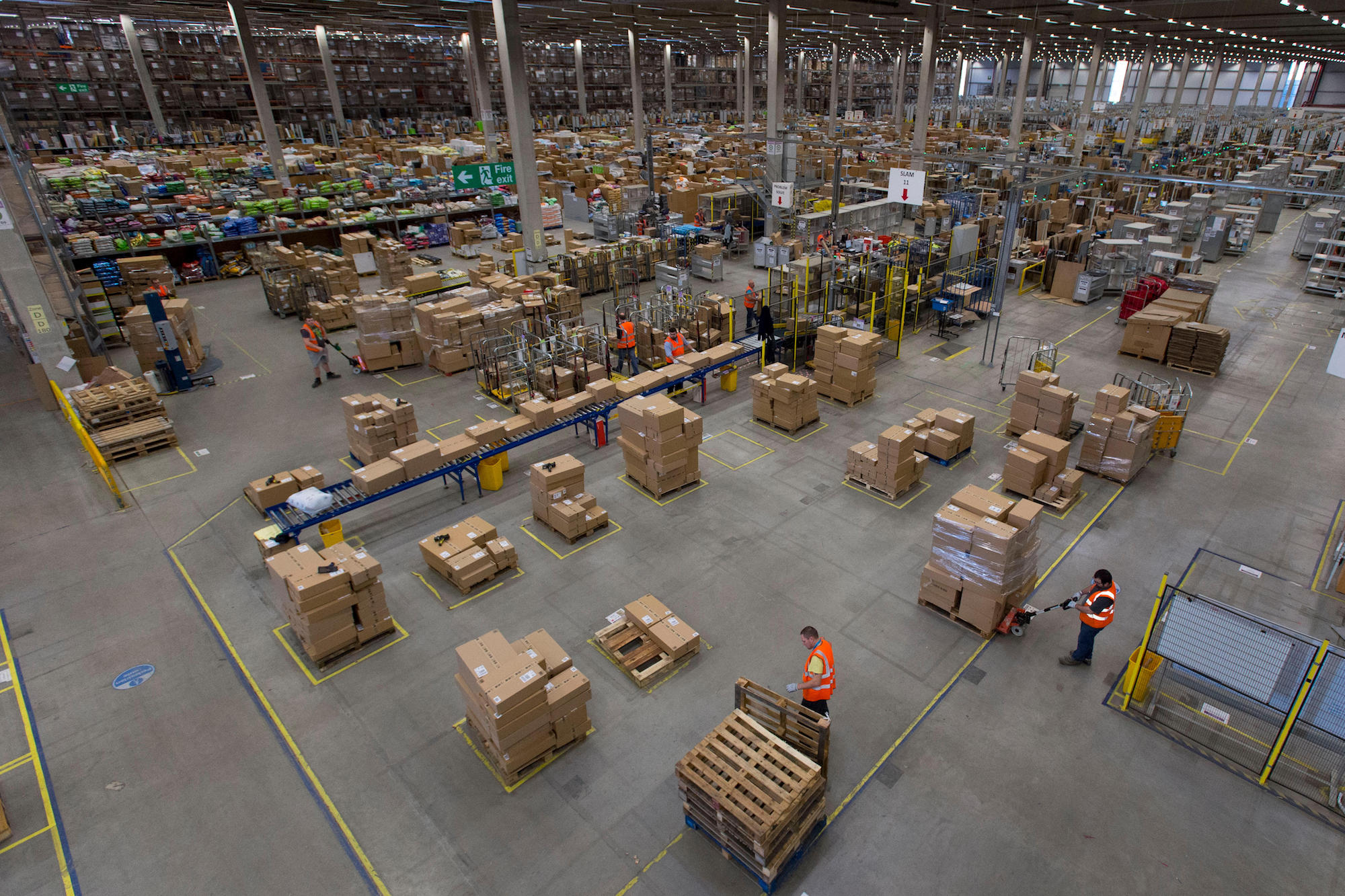 Ambulances Were Called to Amazon Warehouses 600 Times in Three Years VICE